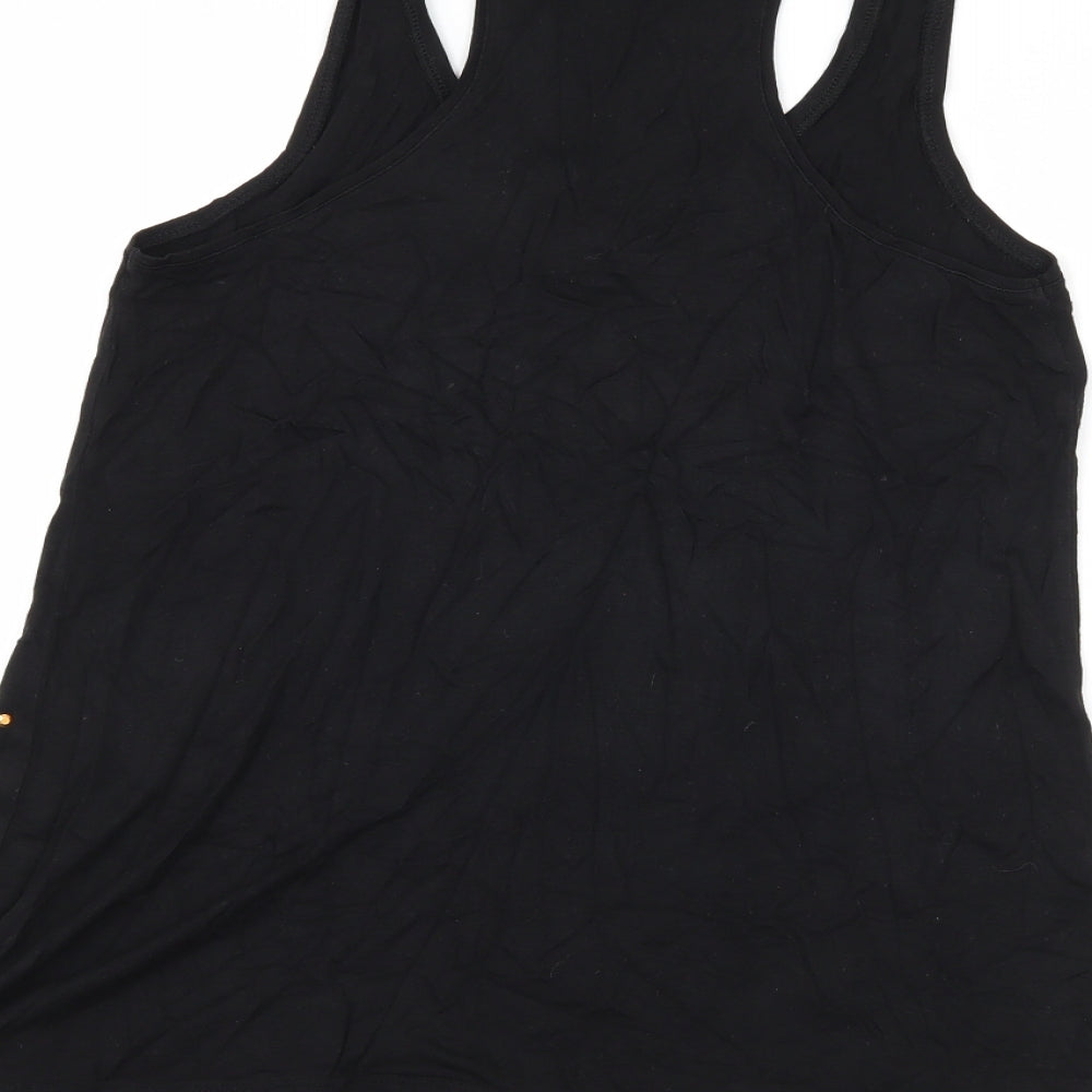FOREVER 21 Womens Black  Jersey Basic Tank Size S