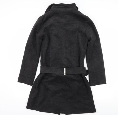 Altinay Womens Grey   Pea Coat Coat Size S
