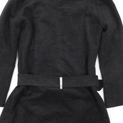 Altinay Womens Grey   Pea Coat Coat Size S