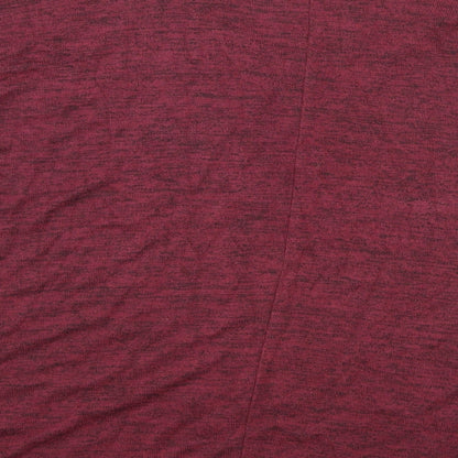 Womens UK Size S New Look Purple Basic T-Shirt