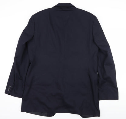 Mens UK Size L Marks and Spencer Regular Blue Suit Jacket