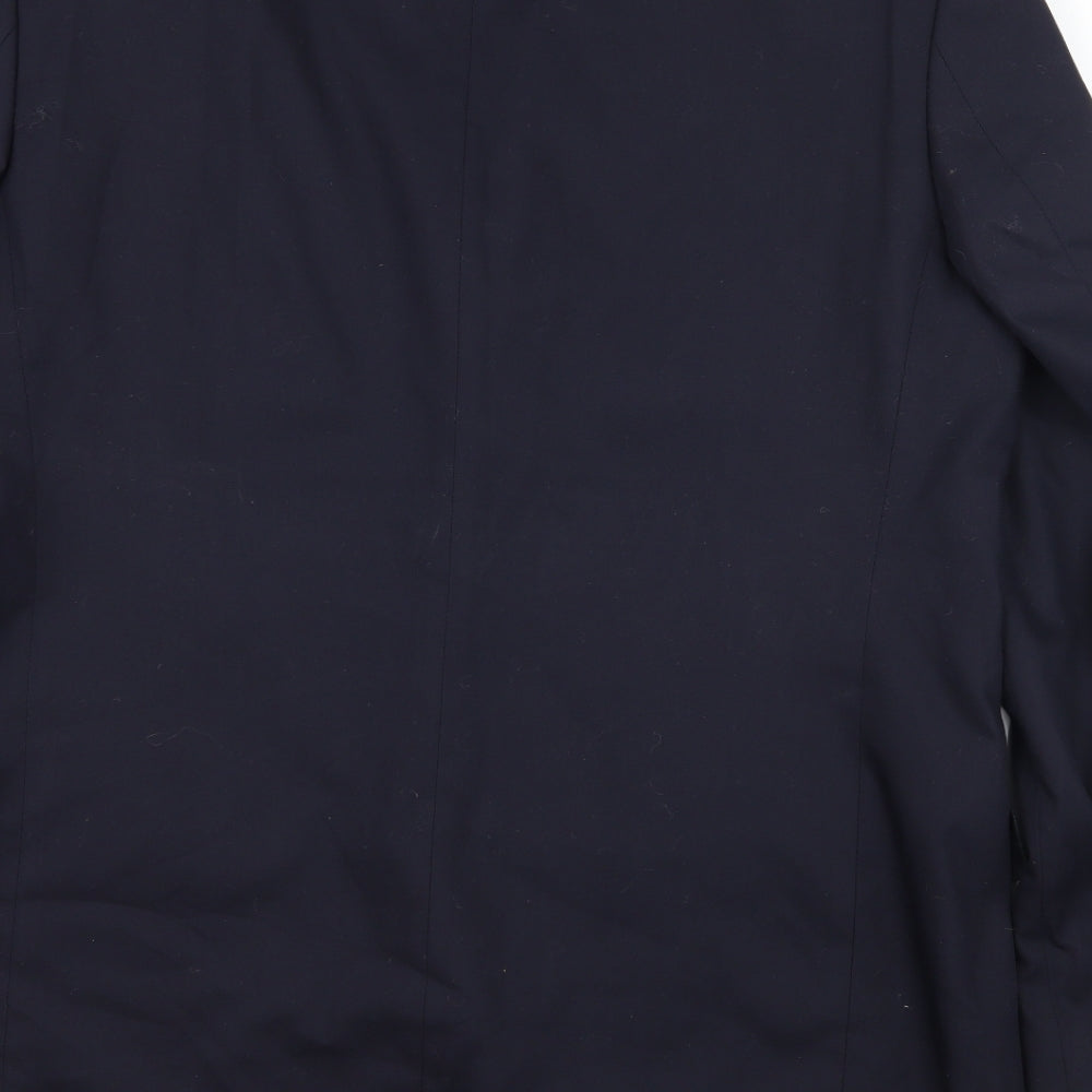 Mens UK Size L Marks and Spencer Regular Blue Suit Jacket