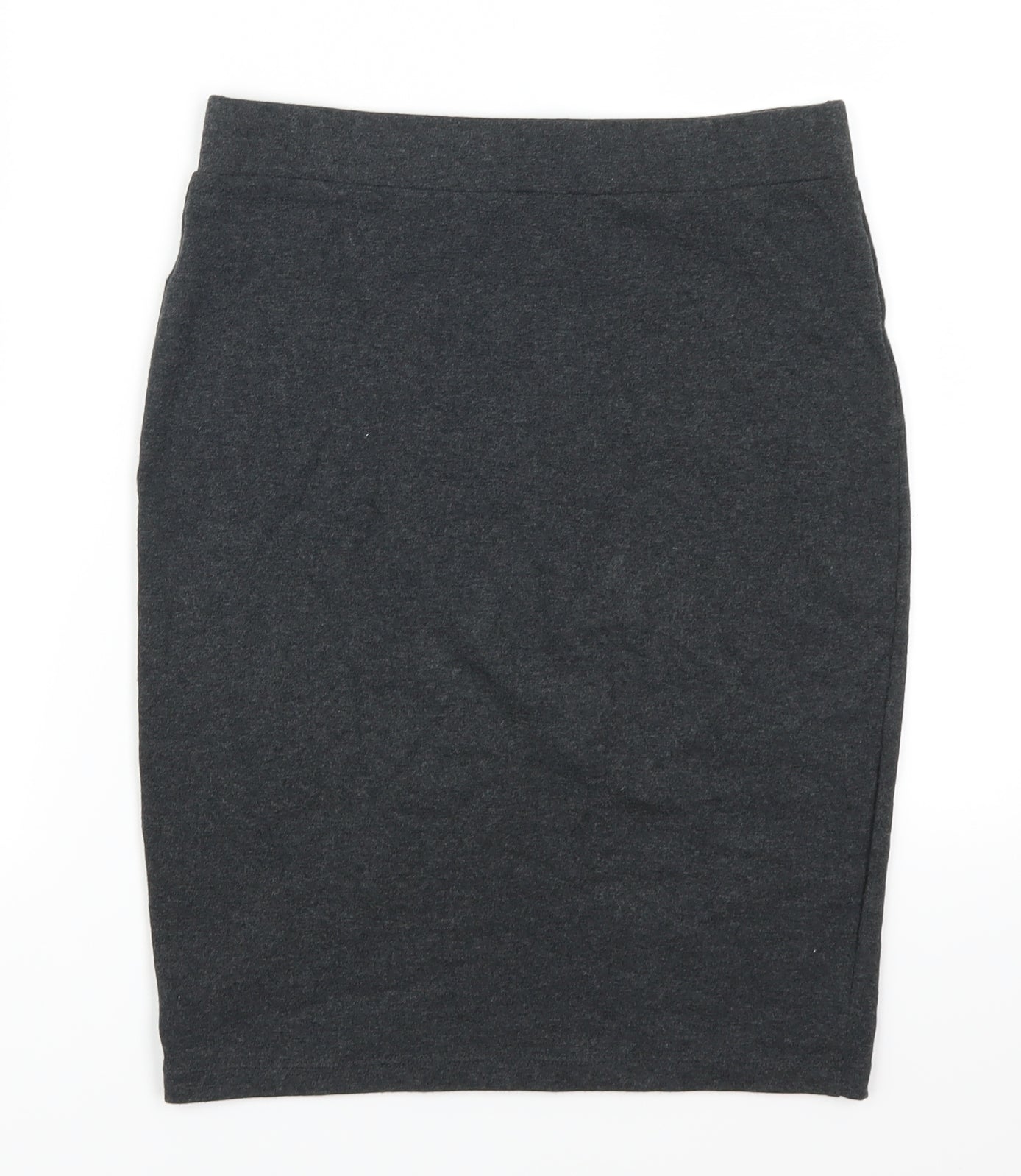 FOREVER 21 Womens Grey   Straight & Pencil Skirt Size M