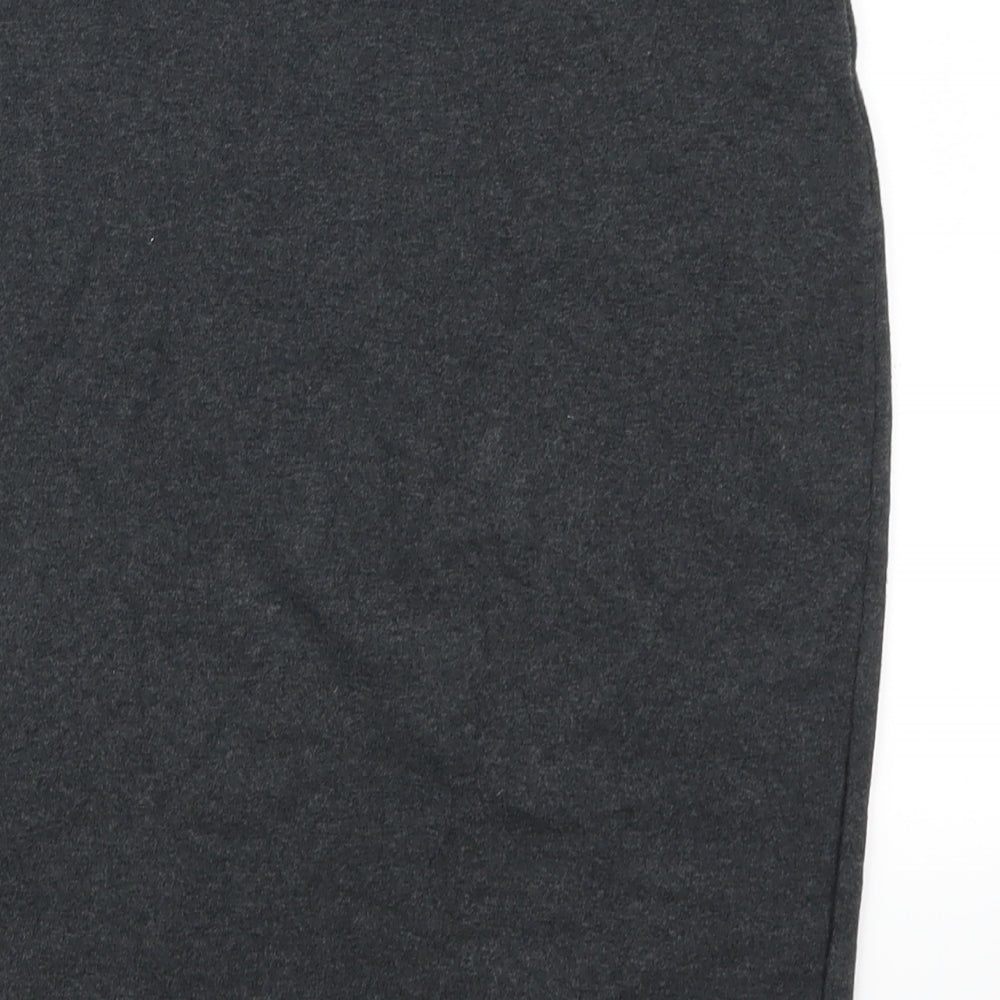 FOREVER 21 Womens Grey   Straight & Pencil Skirt Size M