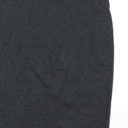 FOREVER 21 Womens Grey   Straight & Pencil Skirt Size M