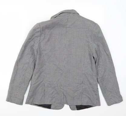 F&F Womens Grey Herringbone  Jacket Suit Jacket Size 14