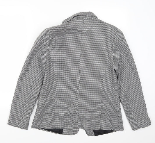 F&F Womens Grey Herringbone  Jacket Suit Jacket Size 14