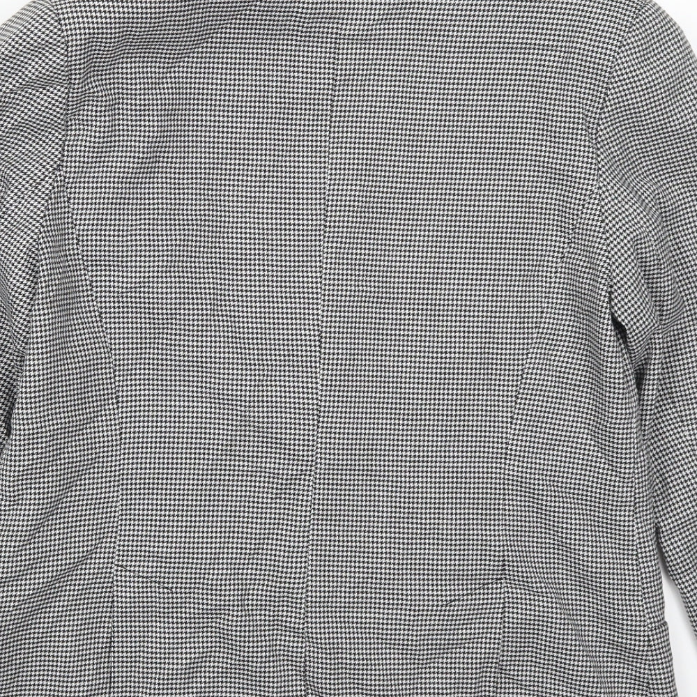F&F Womens Grey Herringbone  Jacket Suit Jacket Size 14