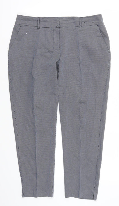 Womens UK Size 12 Dorothy Perkins Regular Fit  Blue Trousers
