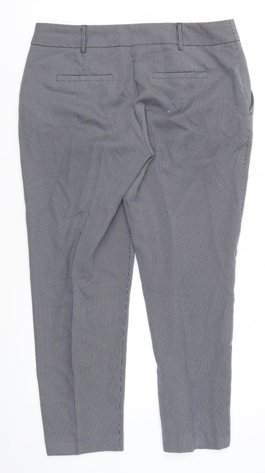 Womens UK Size 12 Dorothy Perkins Regular Fit  Blue Trousers
