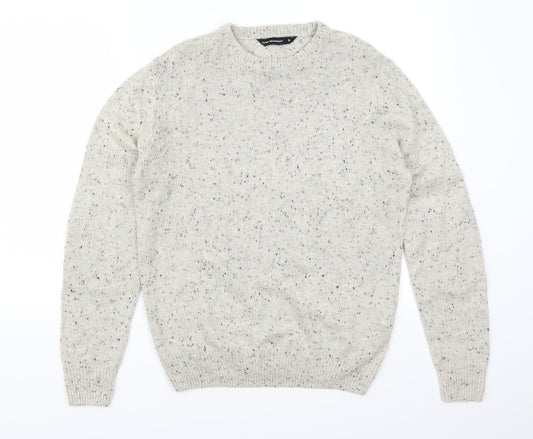 Cedar Wood State Mens Beige   Pullover Jumper Size S