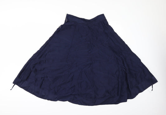 Phase Eight Womens Blue   A-Line Skirt Size XS