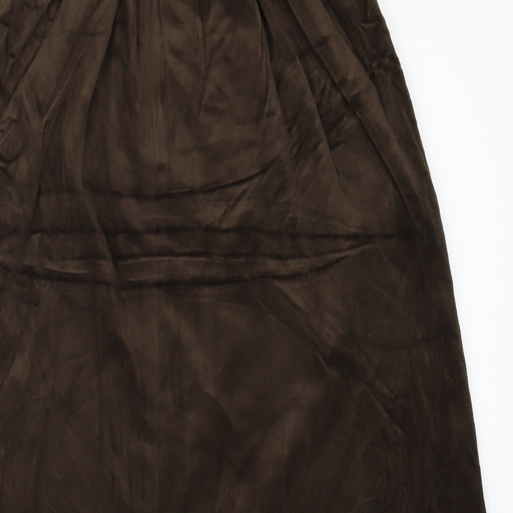 Marks and Spencer Womens Brown   A-Line Set Size 26 in