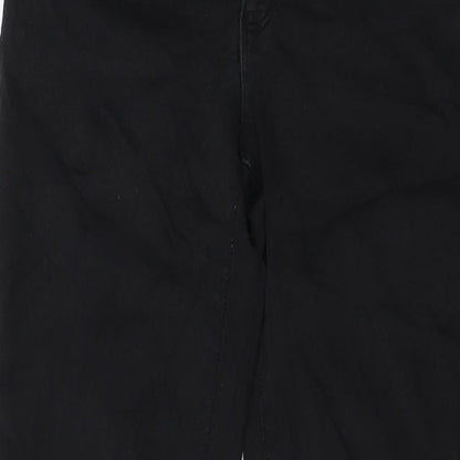 Womens UK Size 30 Preworn Regular Fit Skinny Black Jeans