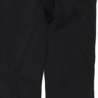 Womens UK Size 30 Preworn Regular Fit Skinny Black Jeans