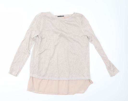 Wallis Womens Pink   Pullover Jumper Size 10