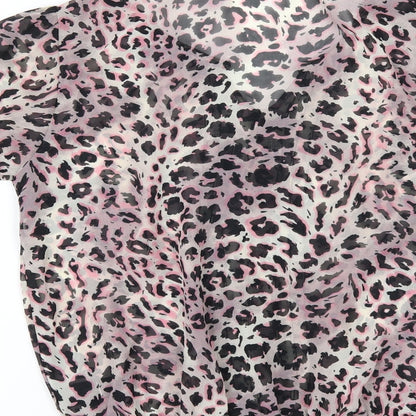 Womens UK Size 10 NEXT Multicoloured Tunic Blouse