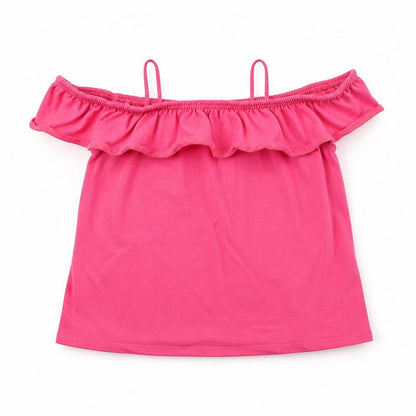 John Lewis Girls Pink   Basic T-Shirt Size 8 Years