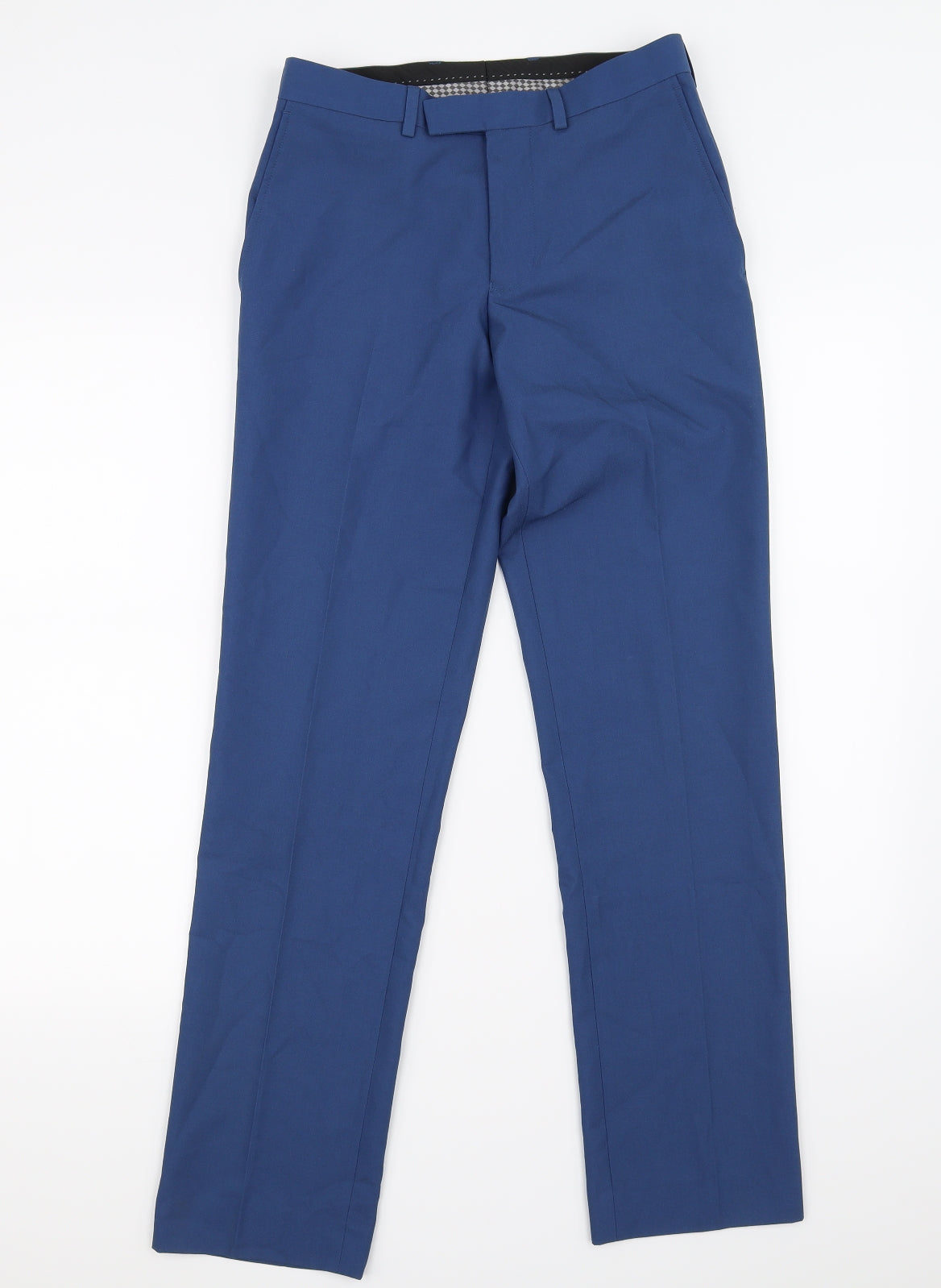Womens UK Size 27 in Preworn Regular Fit  Blue Trousers