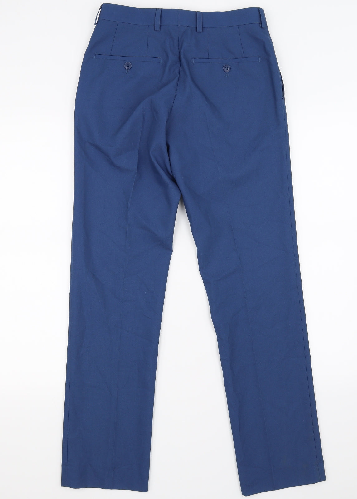 Womens UK Size 27 in Preworn Regular Fit  Blue Trousers