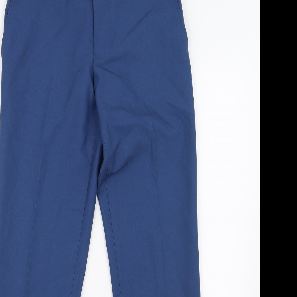 Womens UK Size 27 in Preworn Regular Fit  Blue Trousers