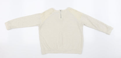 Atmosphere Womens Ivory   Pullover Jumper Size 12