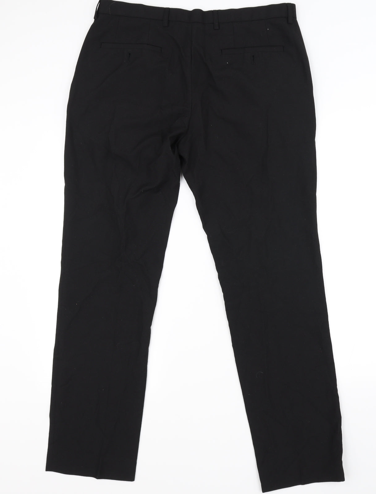 NEXT Mens Black   Trousers  Size 34 in L31 in