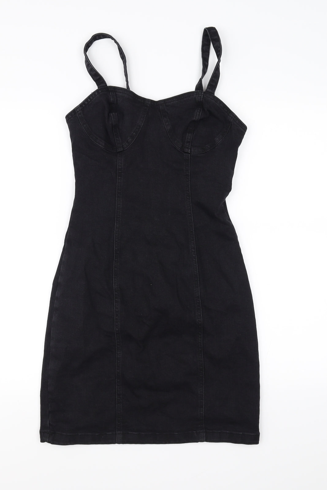 denim co Womens Black   Jumpsuit One-Piece Size 8