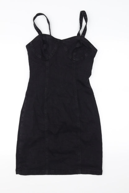 denim co Womens Black   Jumpsuit One-Piece Size 8