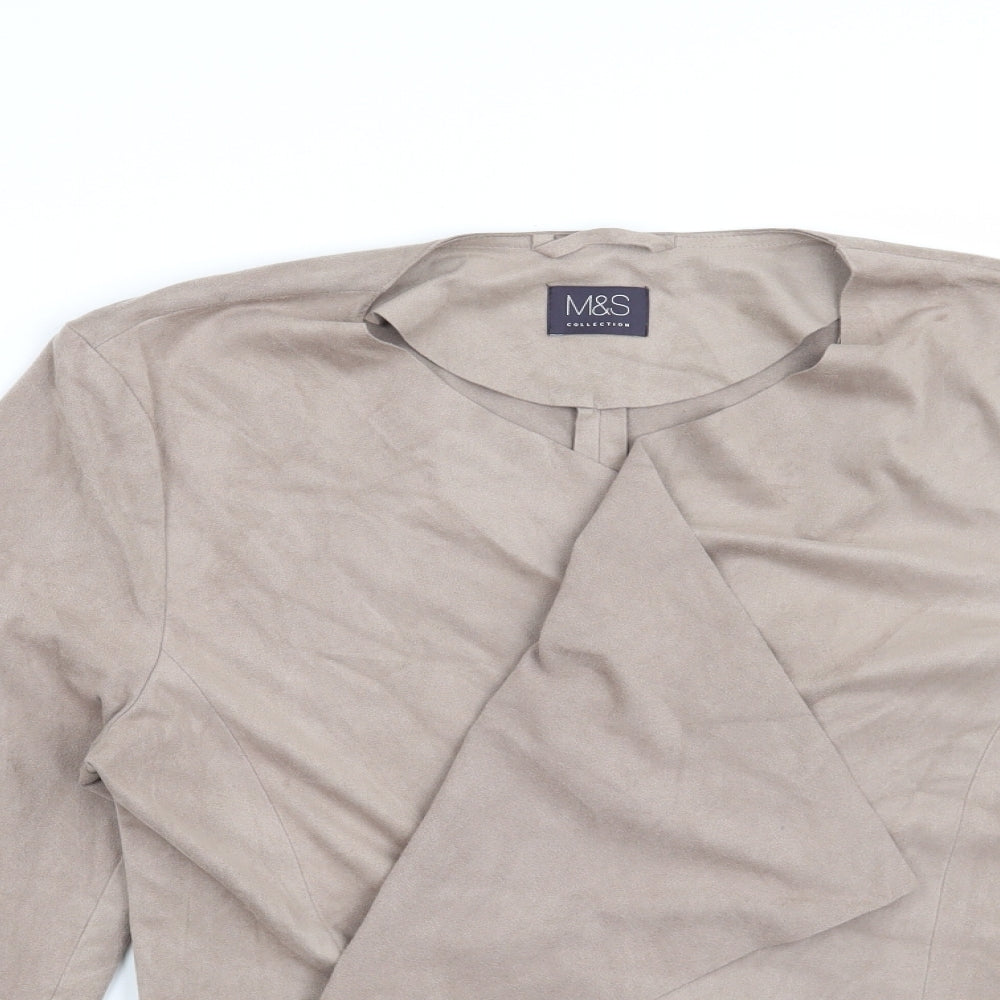 Womens UK Size 12 Marks and Spencer Grey Jacket