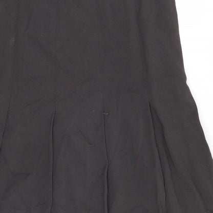 Linea Womens Grey   A-Line Skirt Size 12
