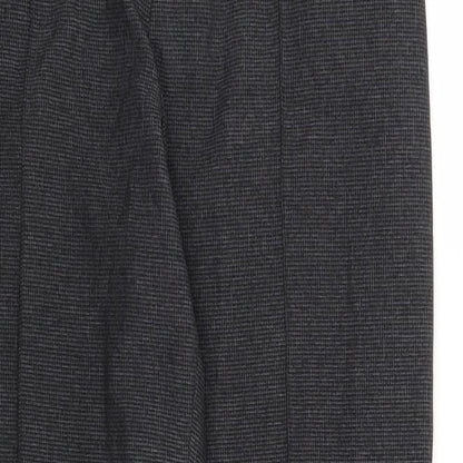 Womens UK Size 12 Marks and Spencer Regular Fit  Grey Trousers