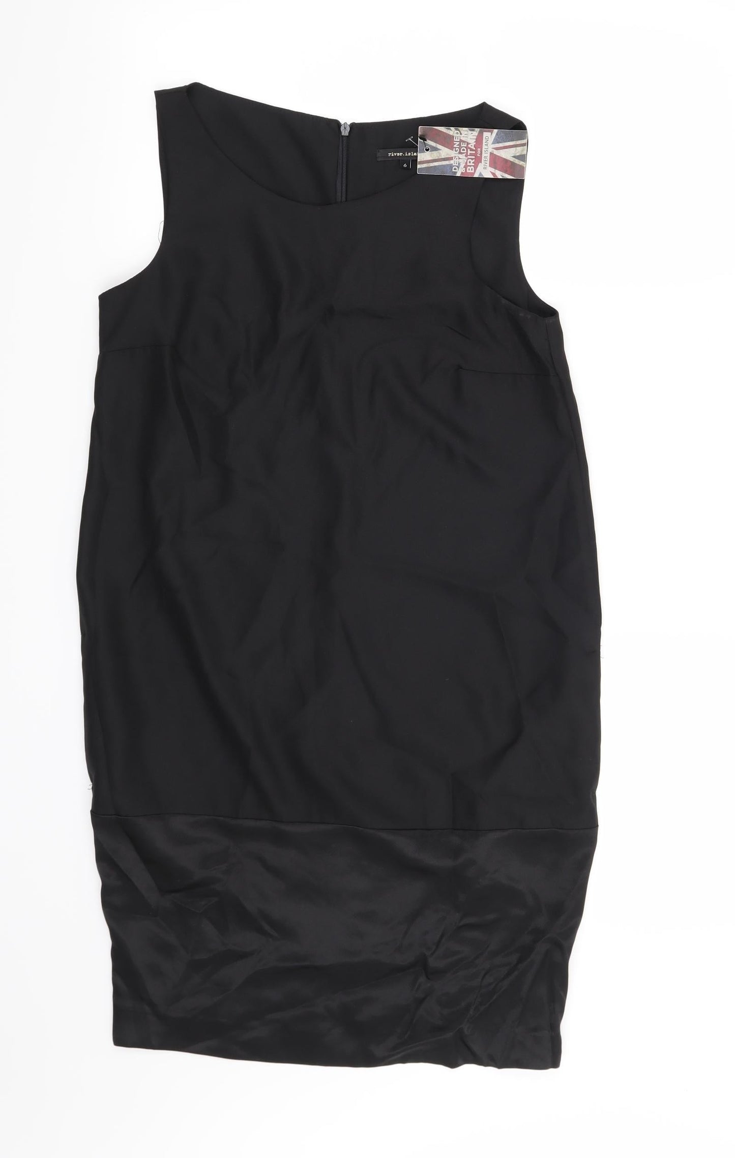 River Island Womens Black   Shift  Size 6