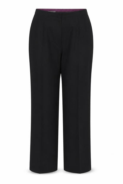 Womens UK Size 14 NL Collection Regular Fit  Black Trousers