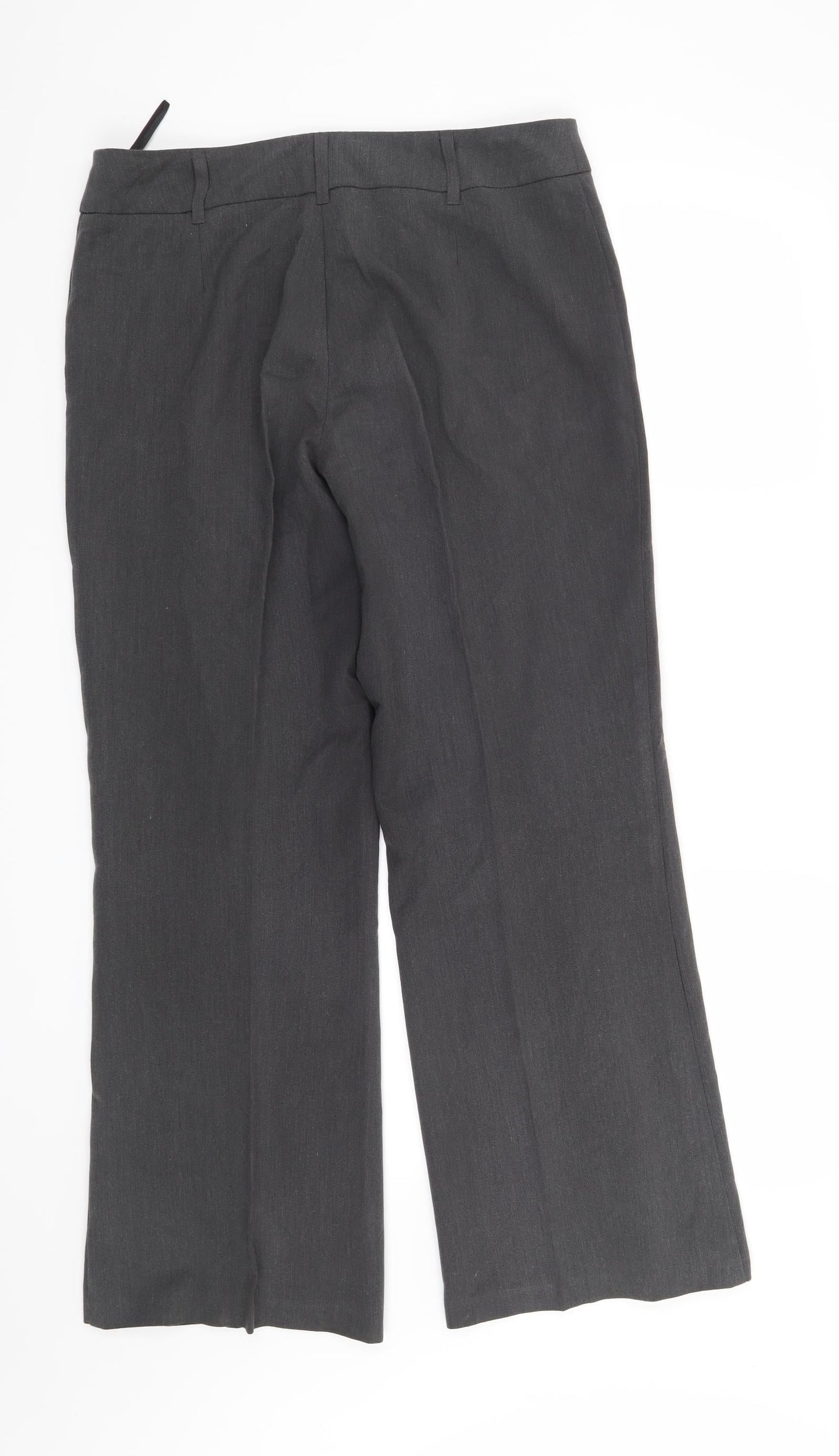 Debenhams Womens Grey   Trousers  Size 12 L29 in