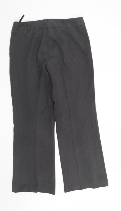 Debenhams Womens Grey   Trousers  Size 12 L29 in