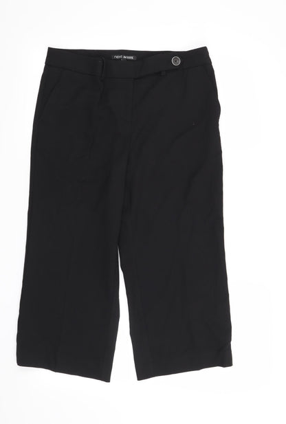 NEXT Womens Black   Trousers  Size 10 L22 in