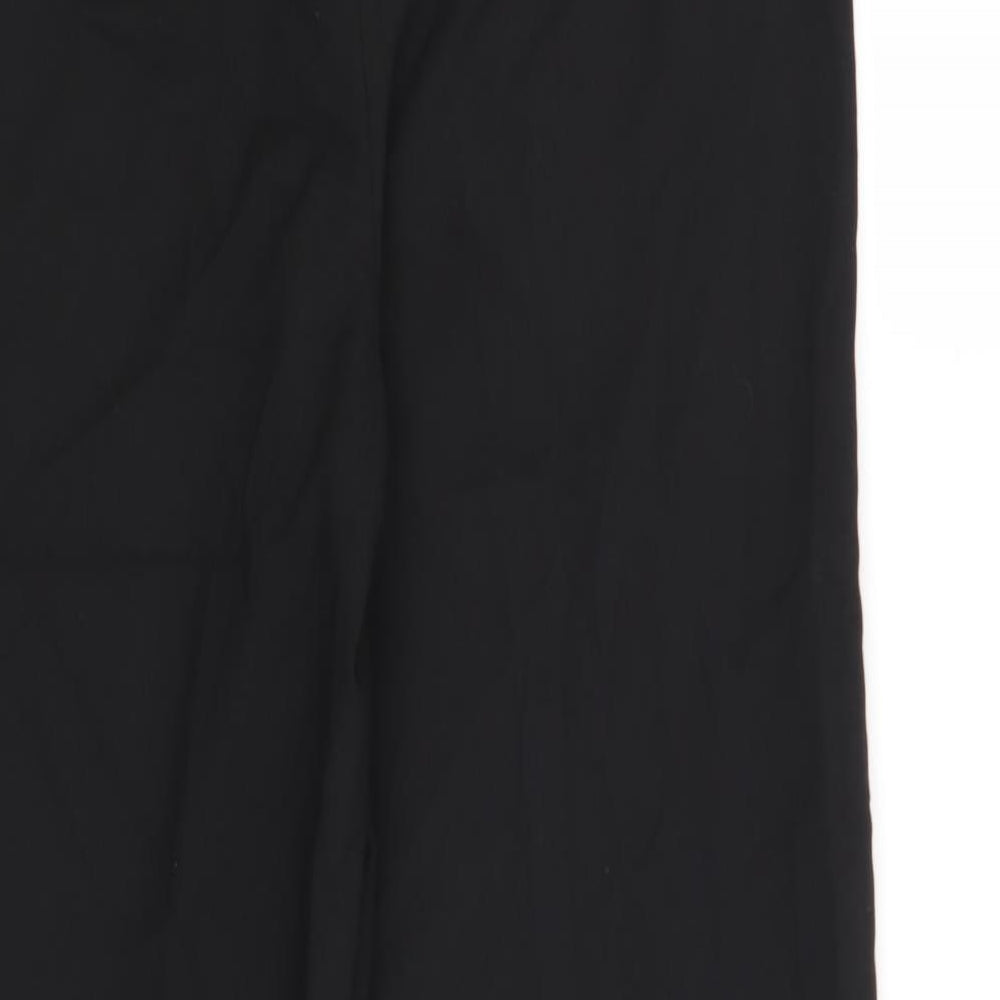 NEXT Womens Black   Trousers  Size 10 L22 in