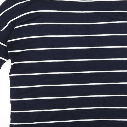Atmosphere Womens Blue Striped  Pullover Jumper Size 8