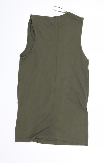 Womens UK Size 10 River Island Green Jacket