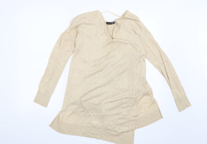 Atmosphere Womens Beige   Cardigan Jumper Size 8