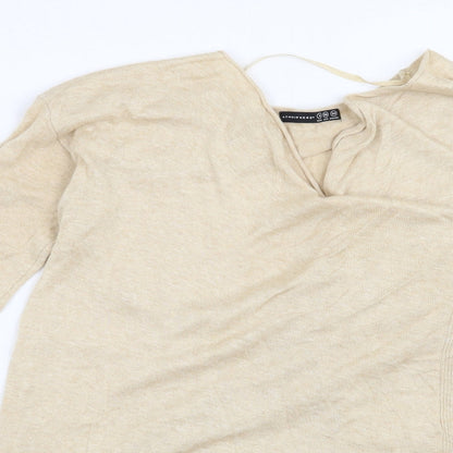 Atmosphere Womens Beige   Cardigan Jumper Size 8