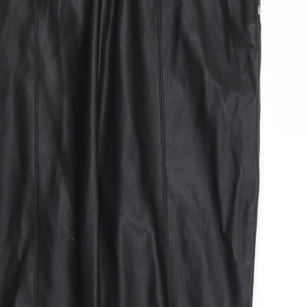 Womens UK Size 12 Dorothy Perkins Regular Fit  Black Trousers