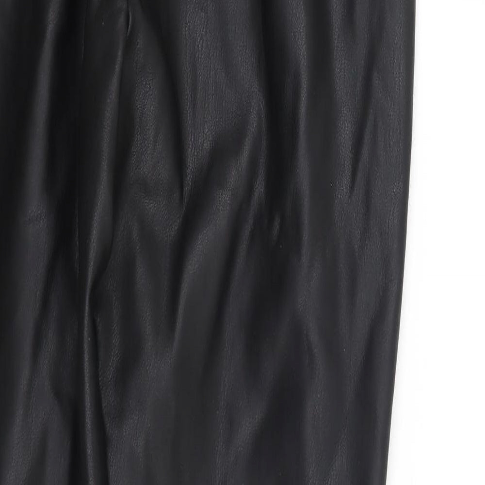 Womens UK Size 12 Dorothy Perkins Regular Fit  Black Trousers