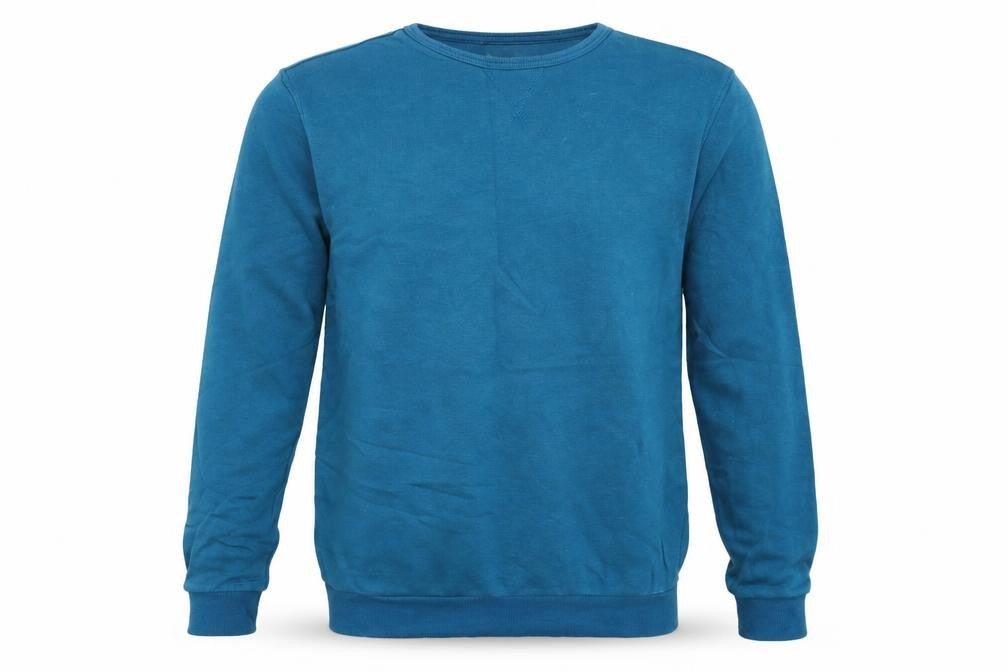 Mens UK Size S C&A Blue Pullover Sweatshirt
