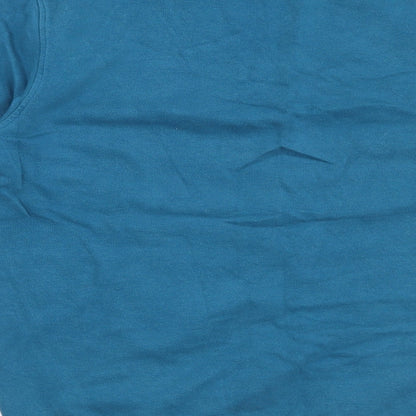 Mens UK Size S C&A Blue Pullover Sweatshirt