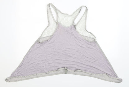 Zoe Womens Grey   Basic Tank Size M