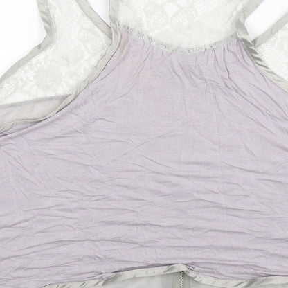 Zoe Womens Grey   Basic Tank Size M