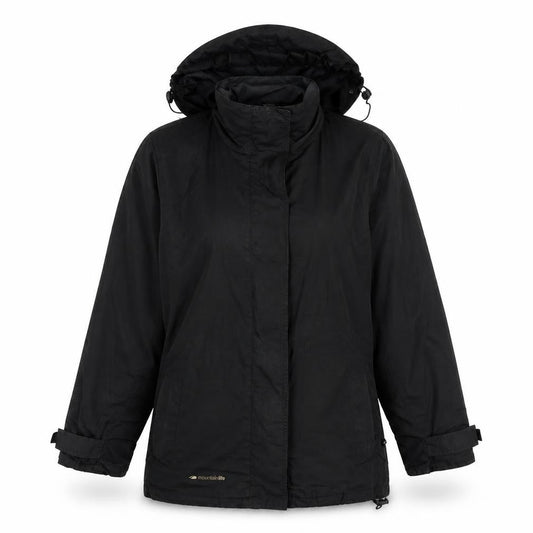 Womens UK Size 10 Mountain Life Black Jacket