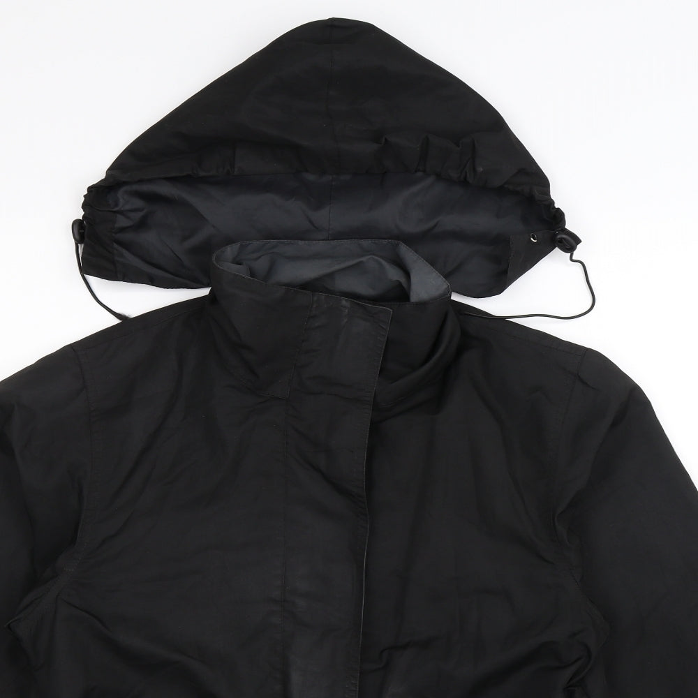 Womens UK Size 10 Mountain Life Black Jacket